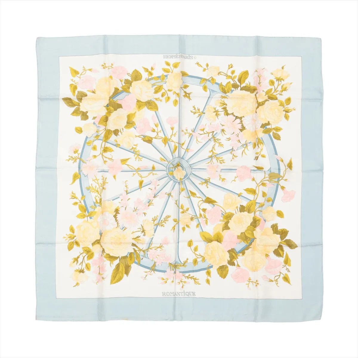 Hermès Carré 90 Romantic Scarf Silk