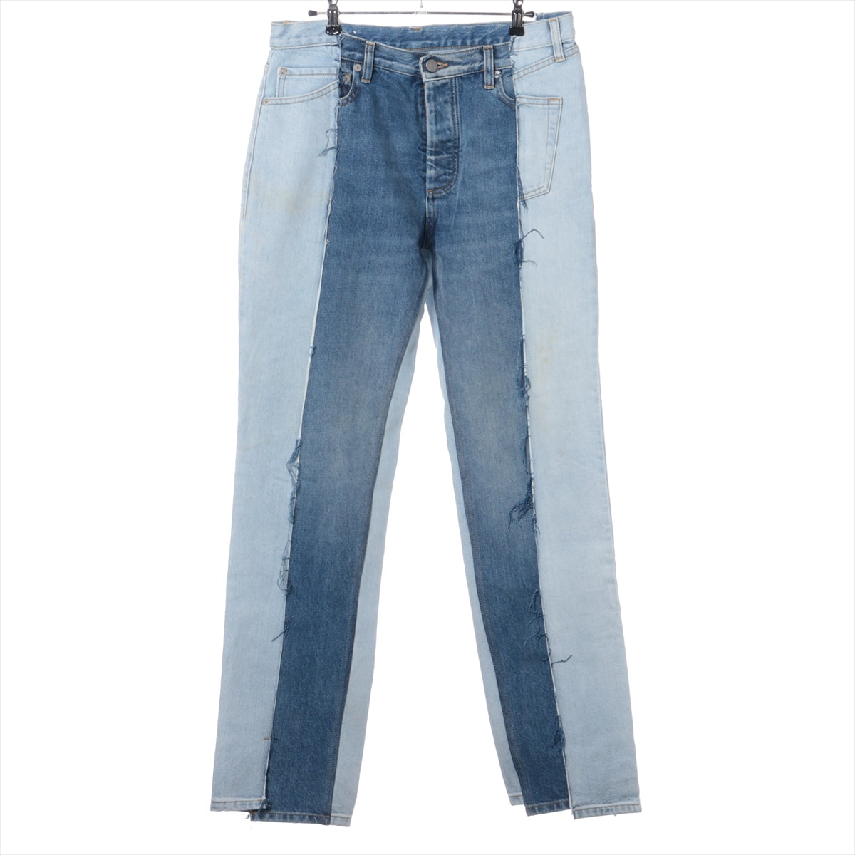 Maison Margiela Two-toned Cotton Denim Pants