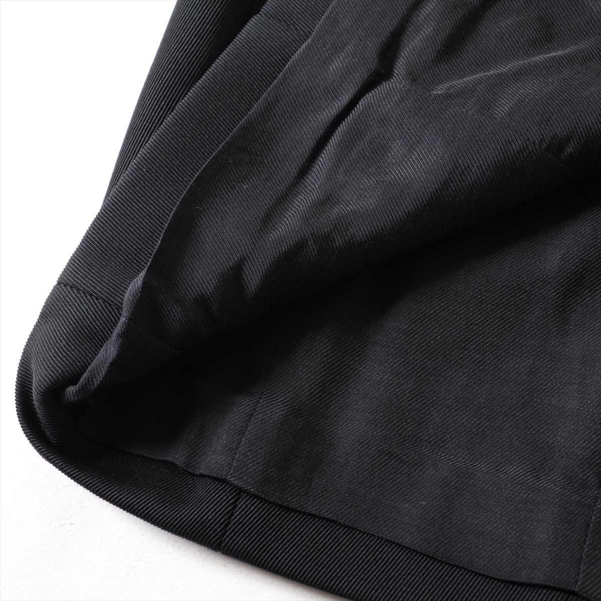 Top Balmain Button Wool Rayon Mini Skirt Black