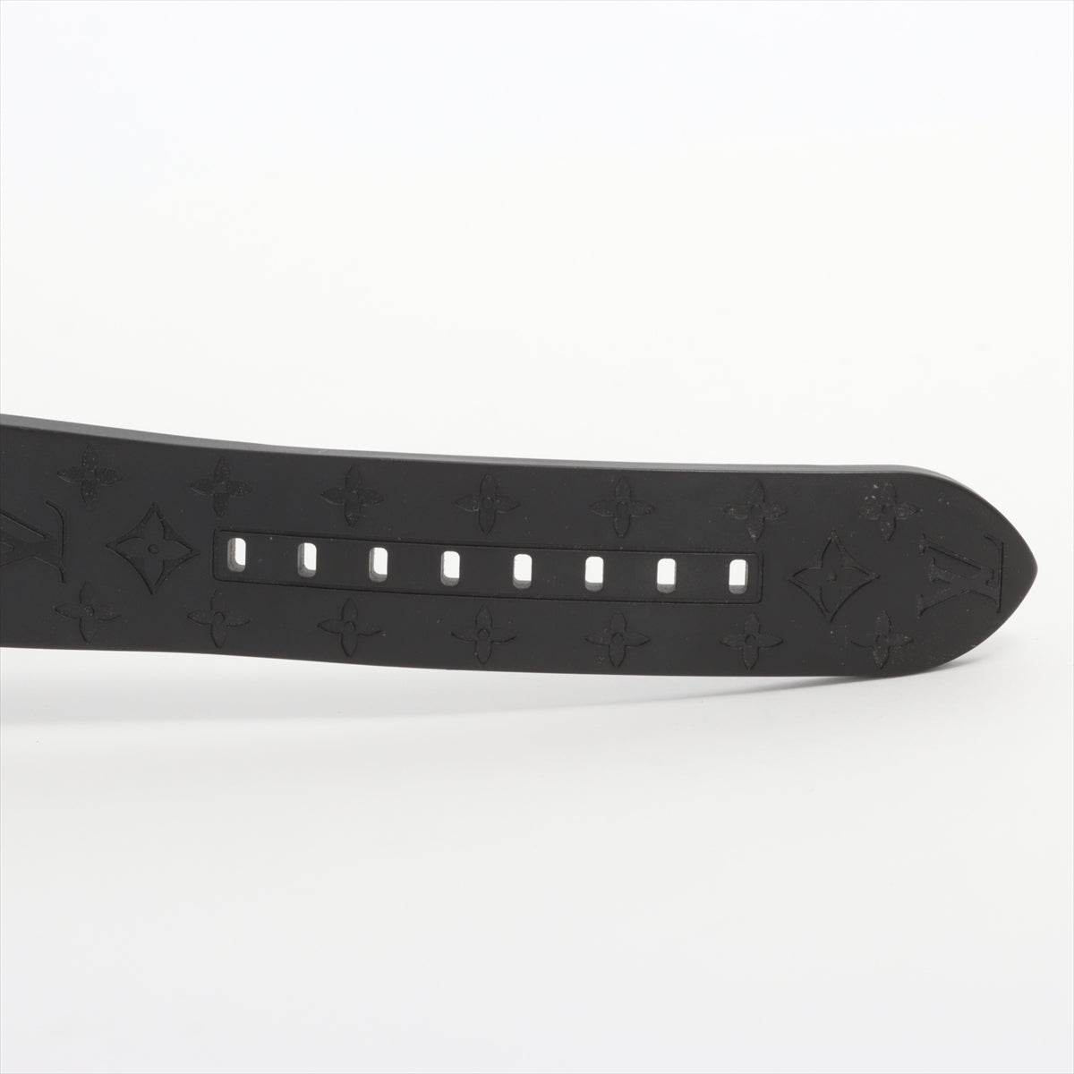 Top Louis Vuitton Monogram Tambour Lovely Cup Rubber Strap Black