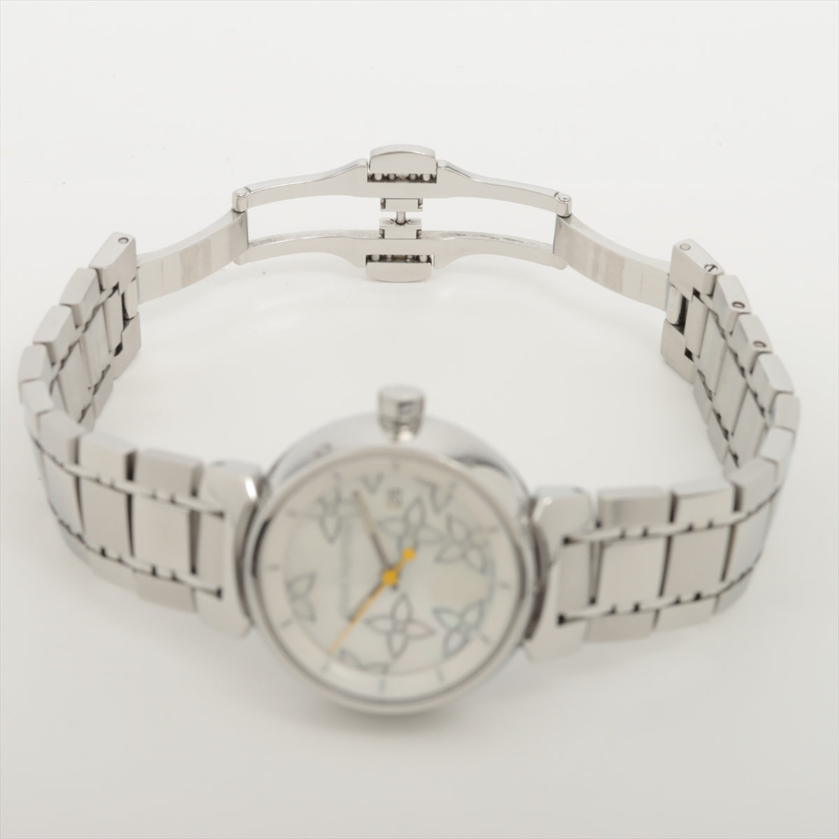 Top Louis Vuitton Tambour Stainless Steel Watch