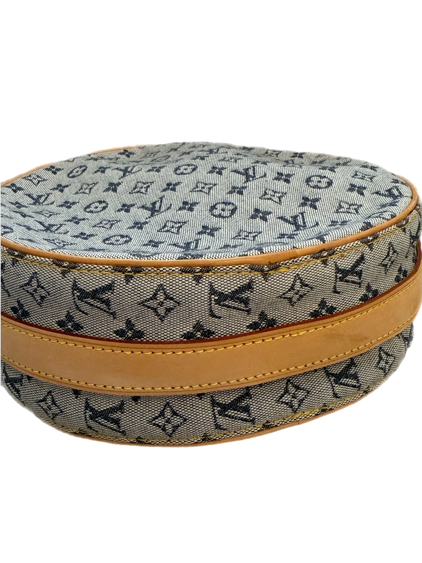 Top rated Buy Second Hand Louis Vuitton Monogram Jeanne Round Shoulder Bag Blue