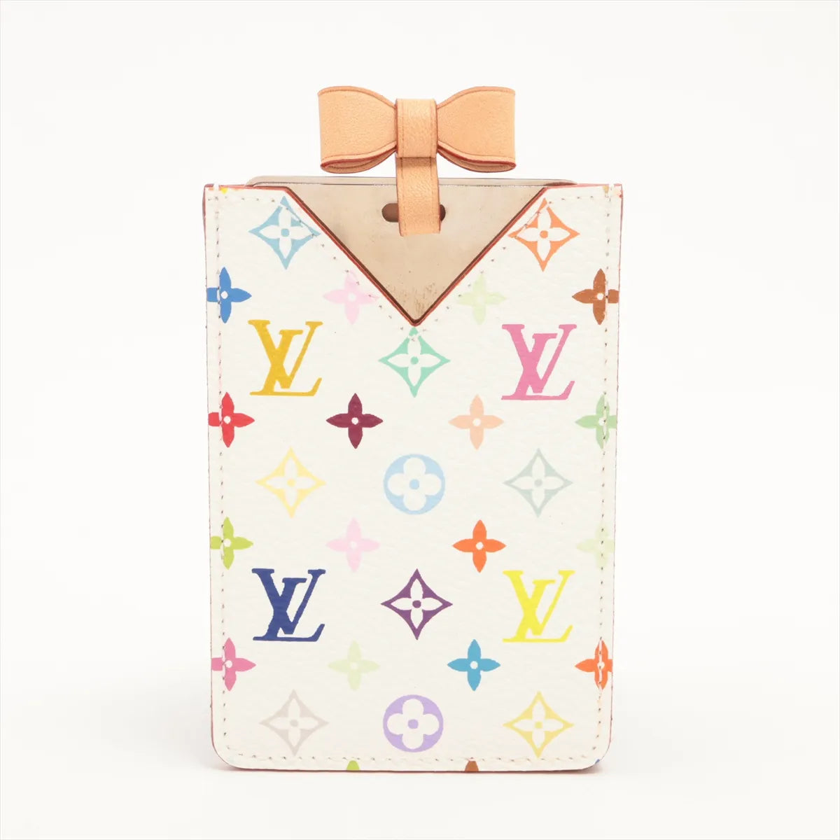 Louis Vuitton Monogram Multicolore Étui Miroir Mirror Case; actual item photo 1