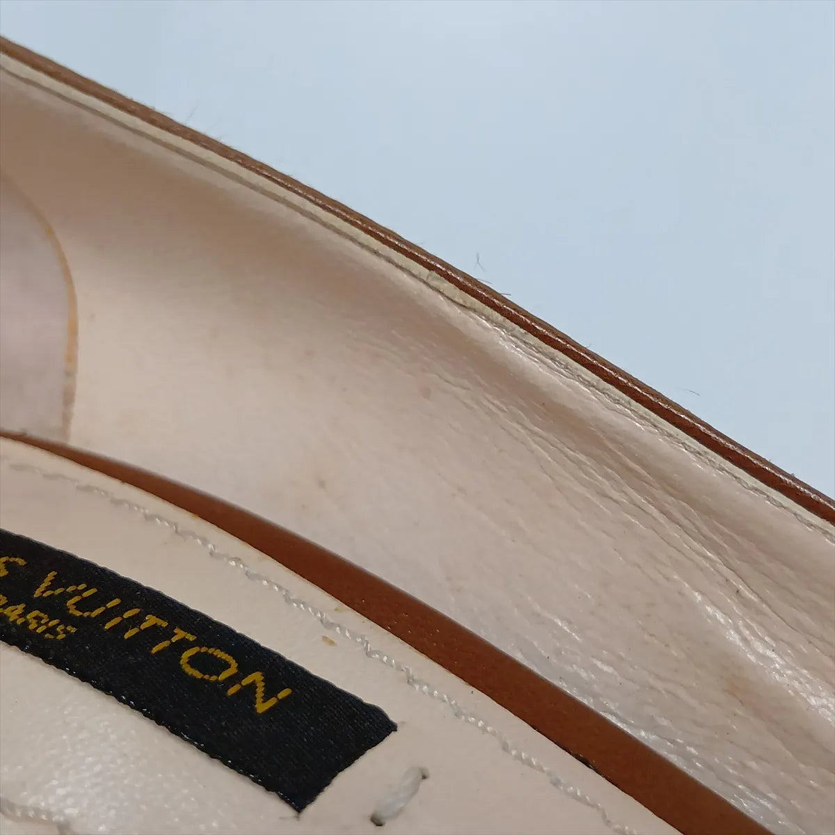 Louis Vuitton Damier Sequin Pumps — Brown & Ivory, 37; actual item photo 10