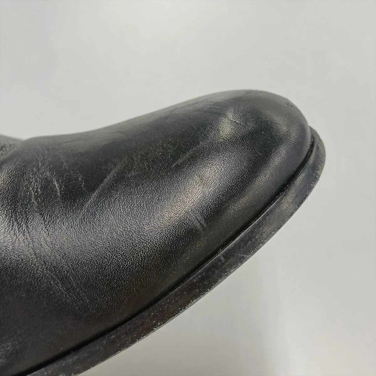 Chanel CC Leather Ankle Boots — Black, 37.5; actual item photo 13