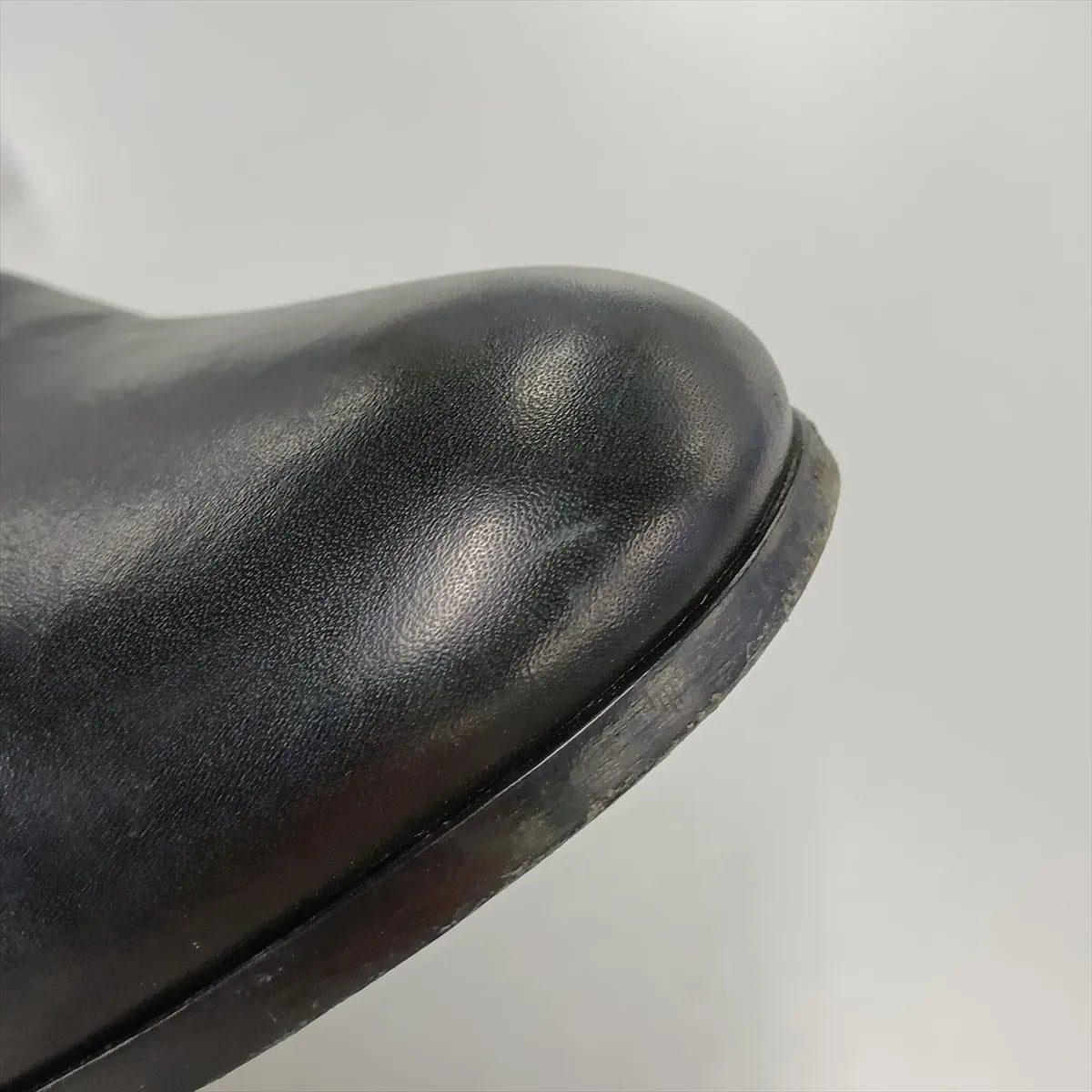 Chanel CC Leather Ankle Boots — Black, 37.5; actual item photo 15