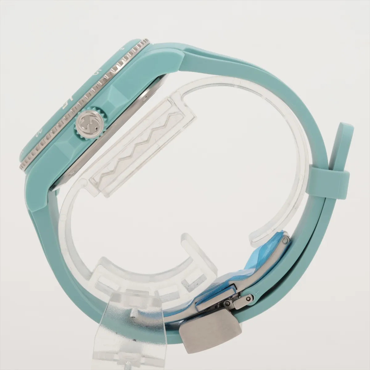 Gucci Dive 136.3 Automatic Skeleton Watch — Aquamarine — actual item, additional view 2