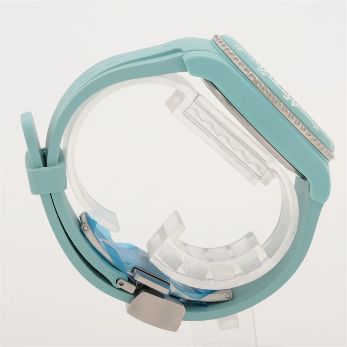 Gucci Dive 136.3 Automatic Skeleton Watch — Aquamarine — actual item, additional view 3