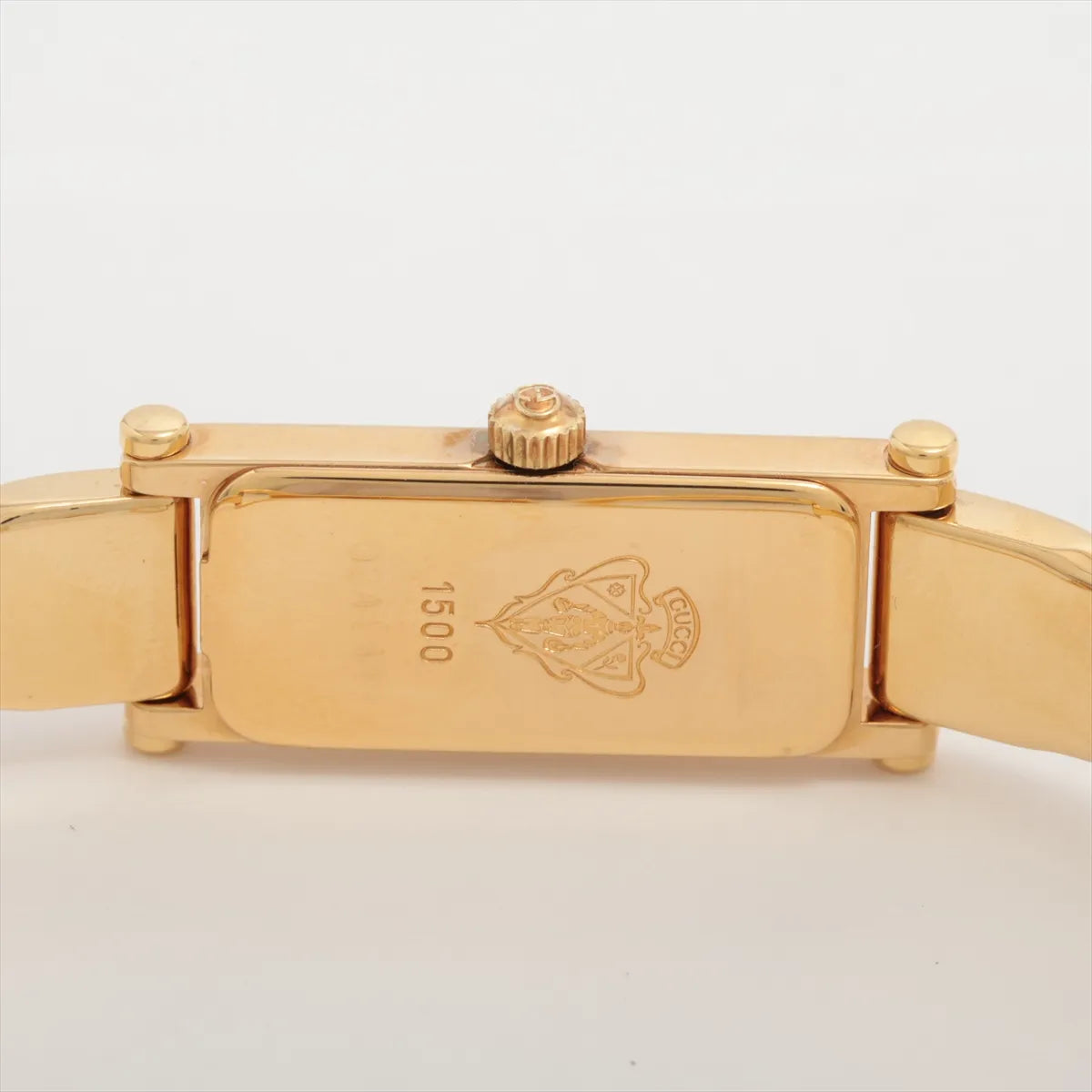 Gucci 1500L Bangle Quartz Watch — Gold Tone & Champagne Dial — actual item, additional view 6