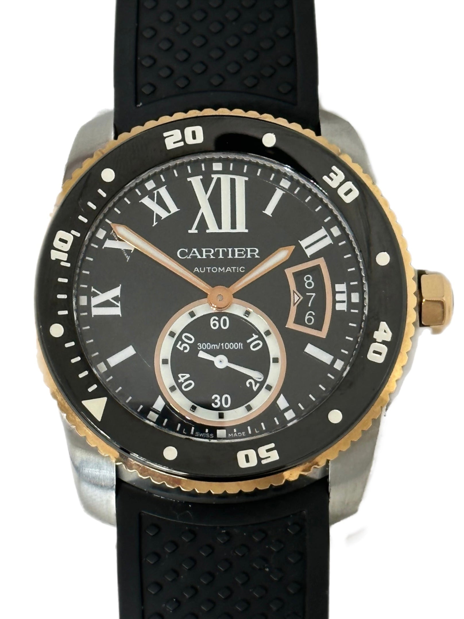 Best Cartier Calibre de Cartier Diver Watch W7100055