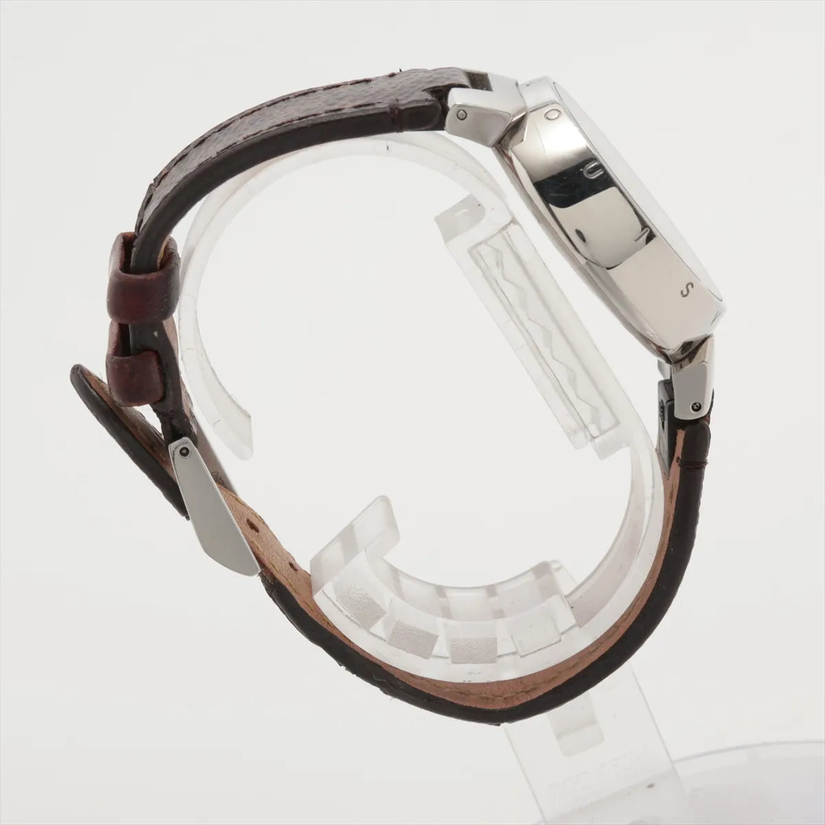 Louis Vuitton Tambour QA071Z Quartz Watch — Brown Monogram — actual item, additional view 3