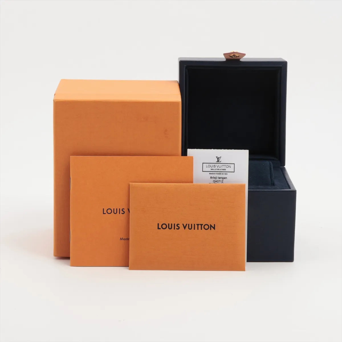 Louis Vuitton Tambour QA071Z Quartz Watch — Brown Monogram — actual item, additional view 7