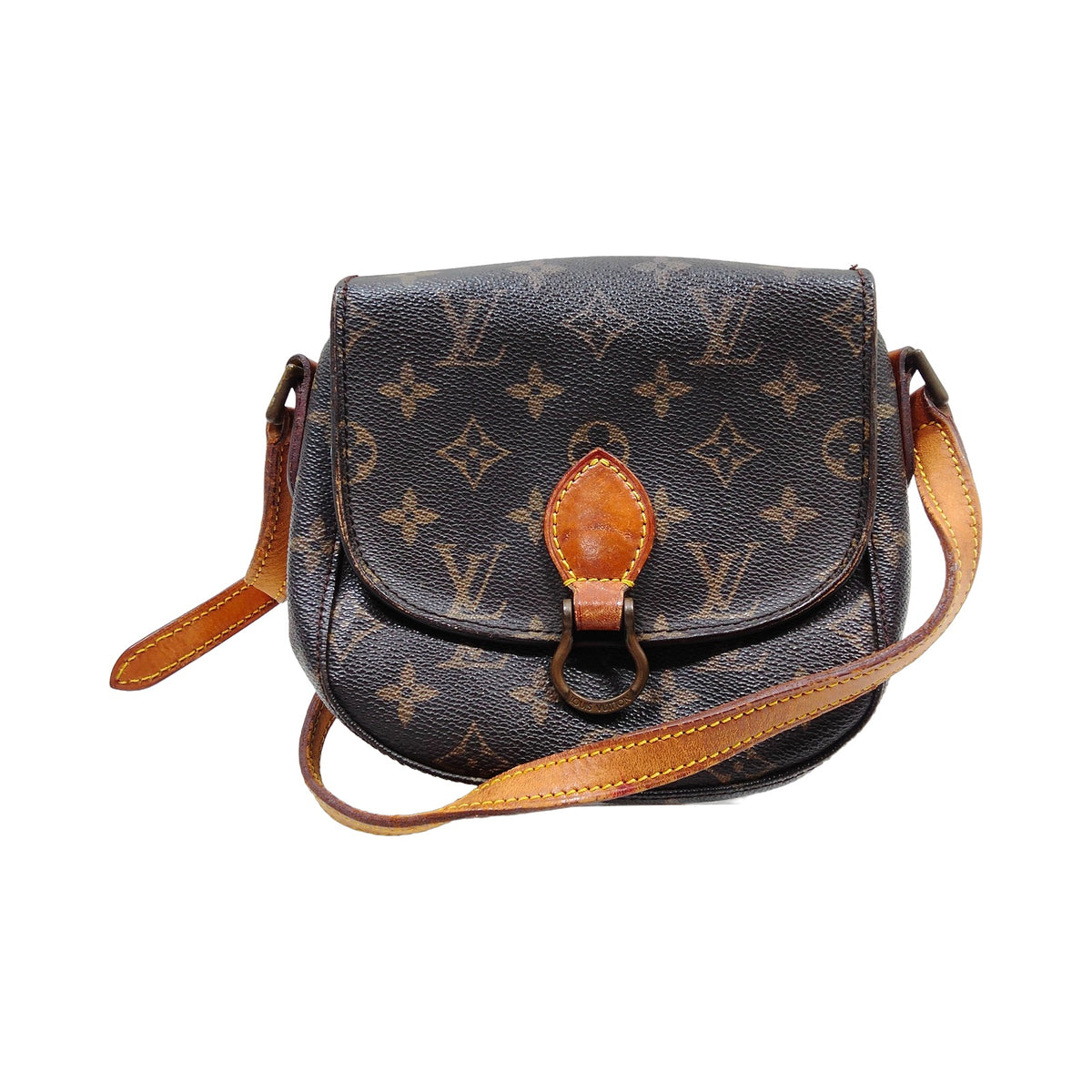 Louis Vuitton Monogram Mini Saint Cloud Shoulder Bag — item view