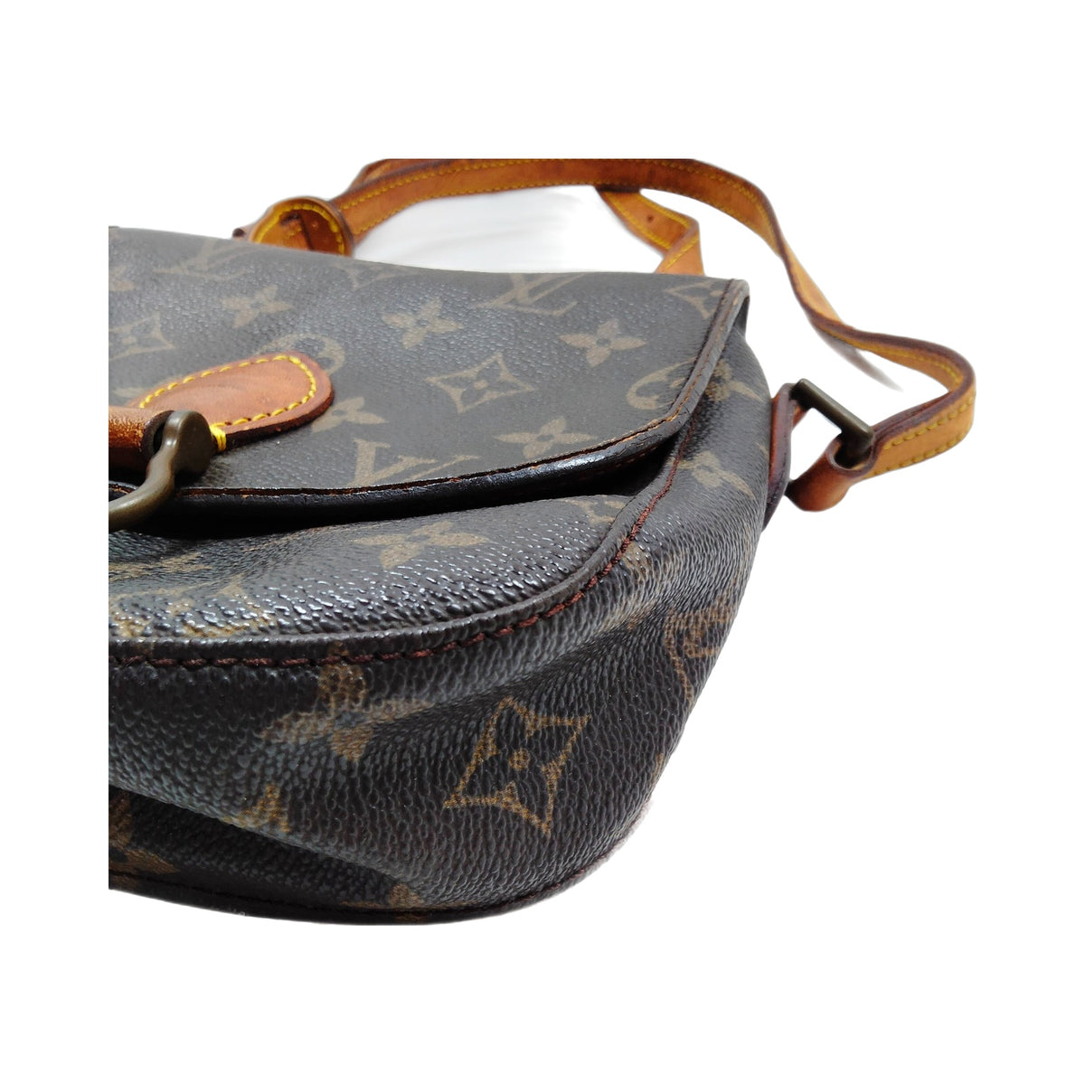 Louis Vuitton Monogram Mini Saint Cloud Shoulder Bag — original detail
