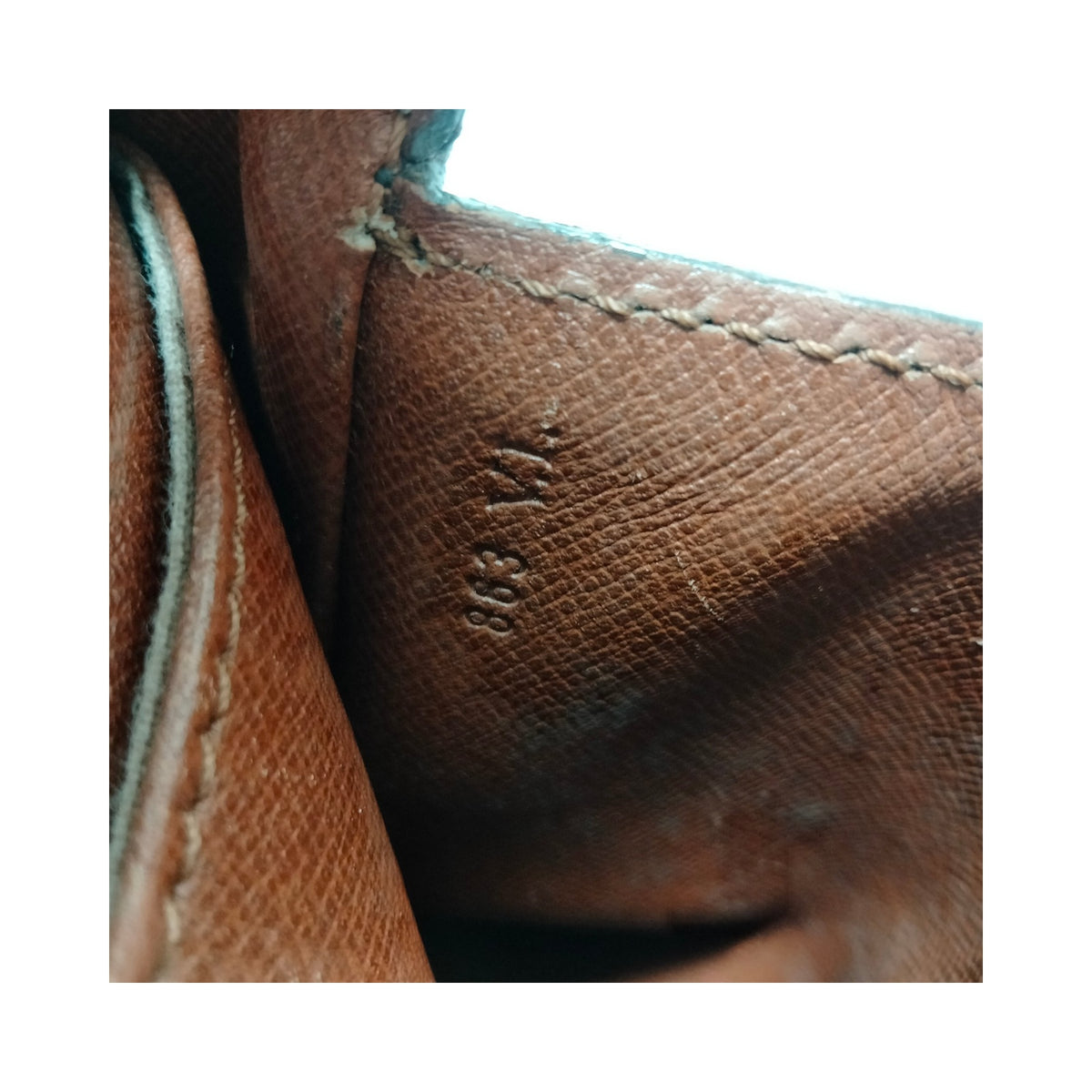 Louis Vuitton Monogram Mini Saint Cloud Shoulder Bag — original detail