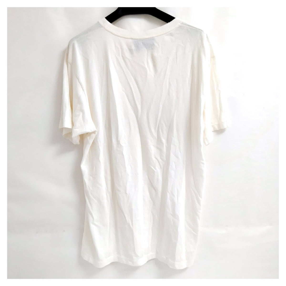 Gucci Cream Logo & Sequin Appliqué Cotton T-Shirt — XS — original detail 1