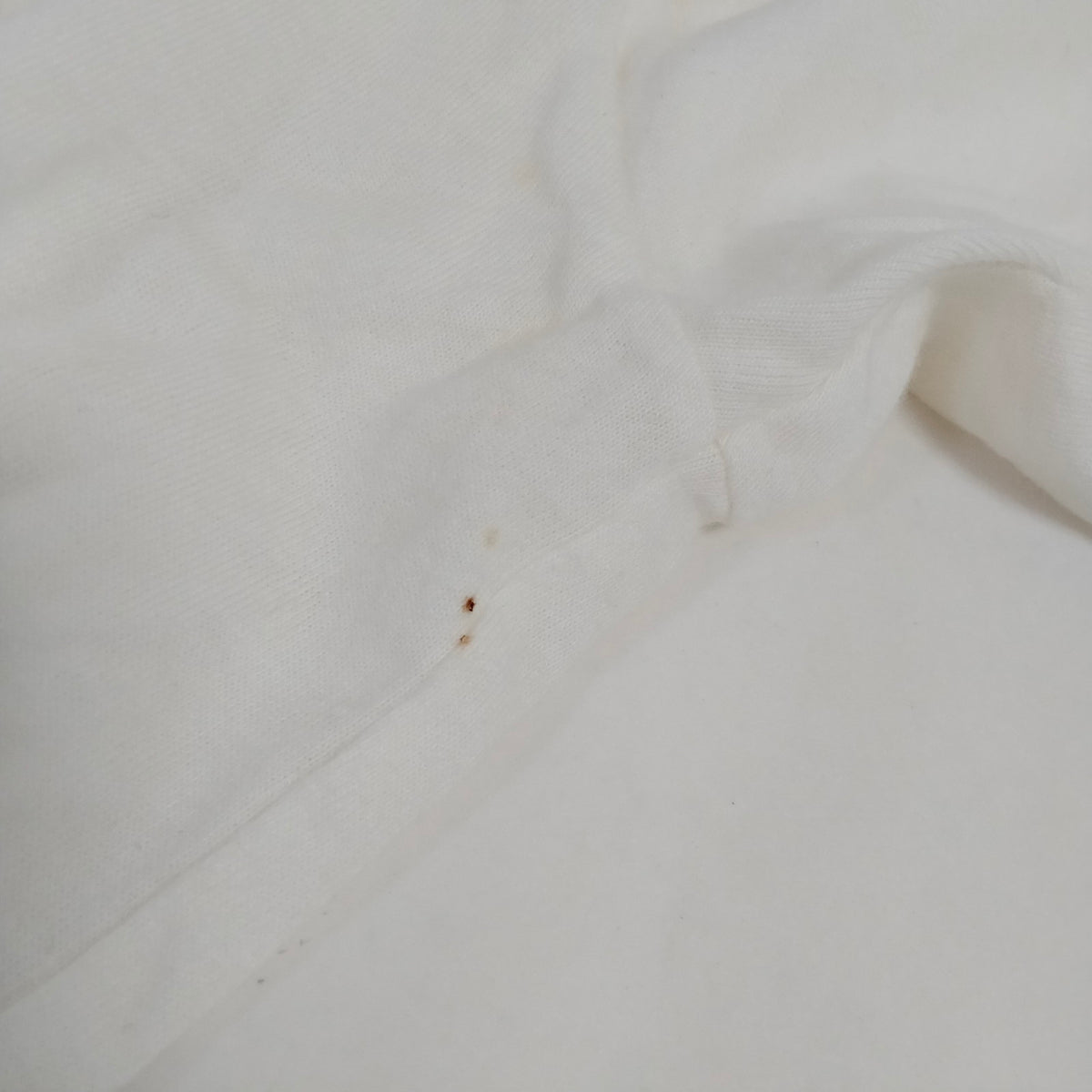 Gucci Cream Logo & Sequin Appliqué Cotton T-Shirt — XS — original detail 5