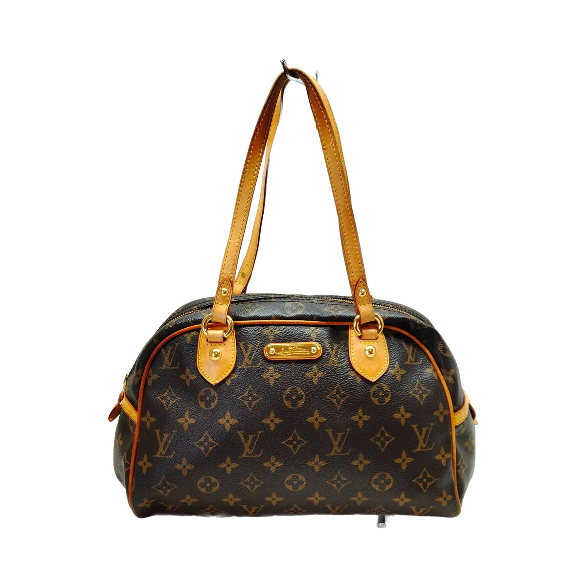 Louis Vuitton Monogram Montorgueil PM Shoulder Bag — front view