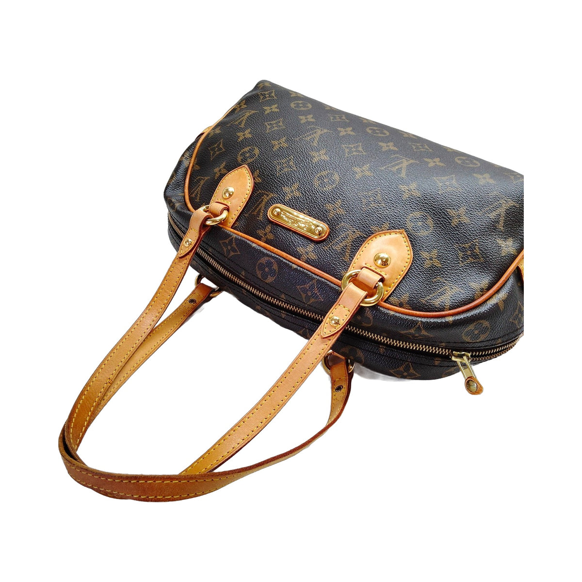 Louis Vuitton Monogram Montorgueil PM Shoulder Bag — original detail 3