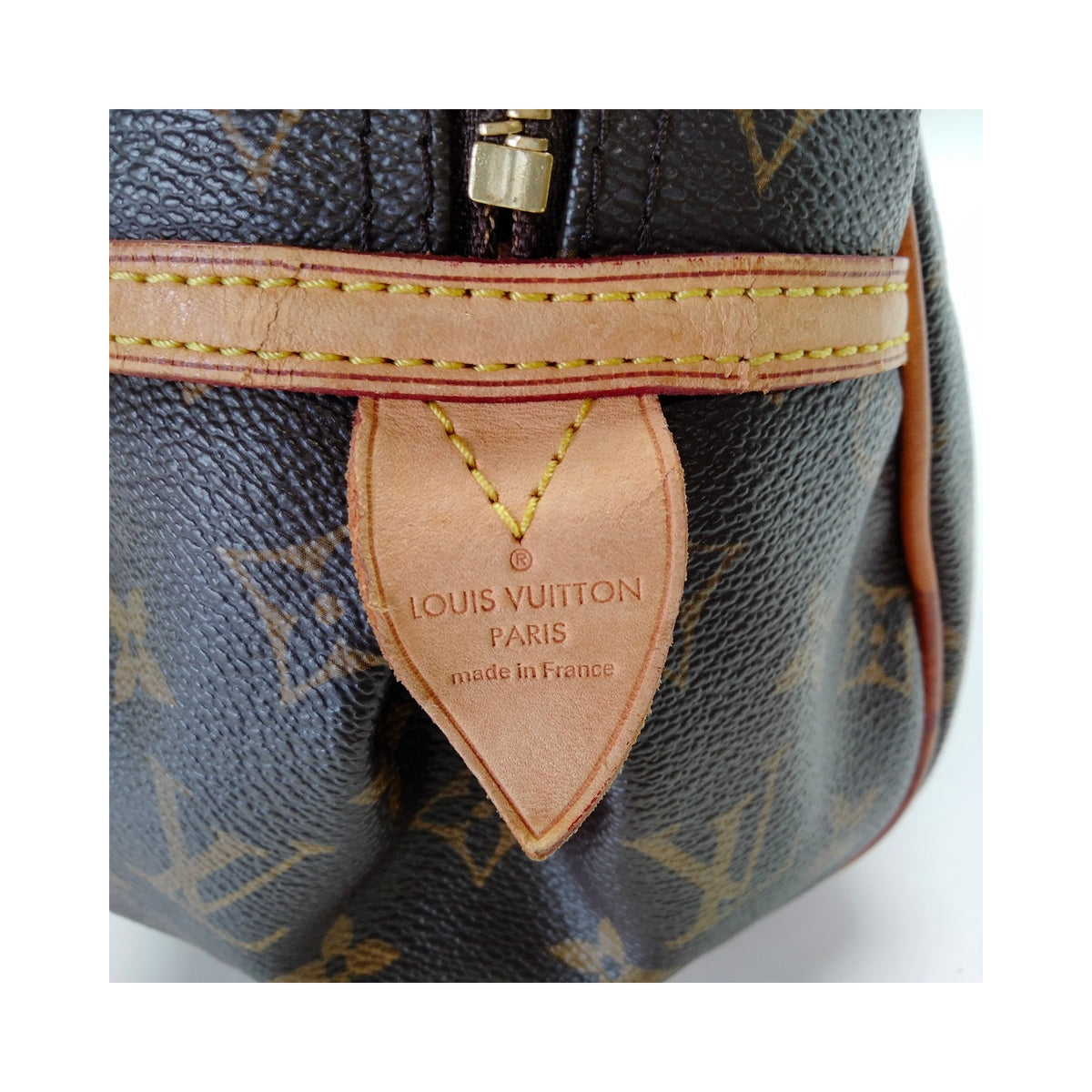 Louis Vuitton Monogram Montorgueil PM Shoulder Bag — original detail 6