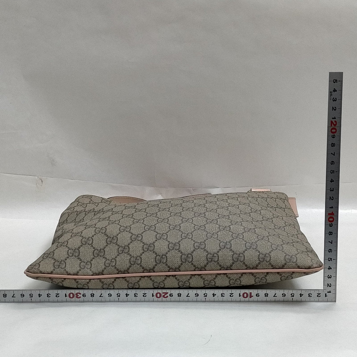 Gucci Brown Coated-Canvas Shoulder Bag — original photograph 4