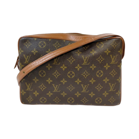 Louis Vuitton Monogram Sac Bandoulière Shoulder Bag — As Is — front view