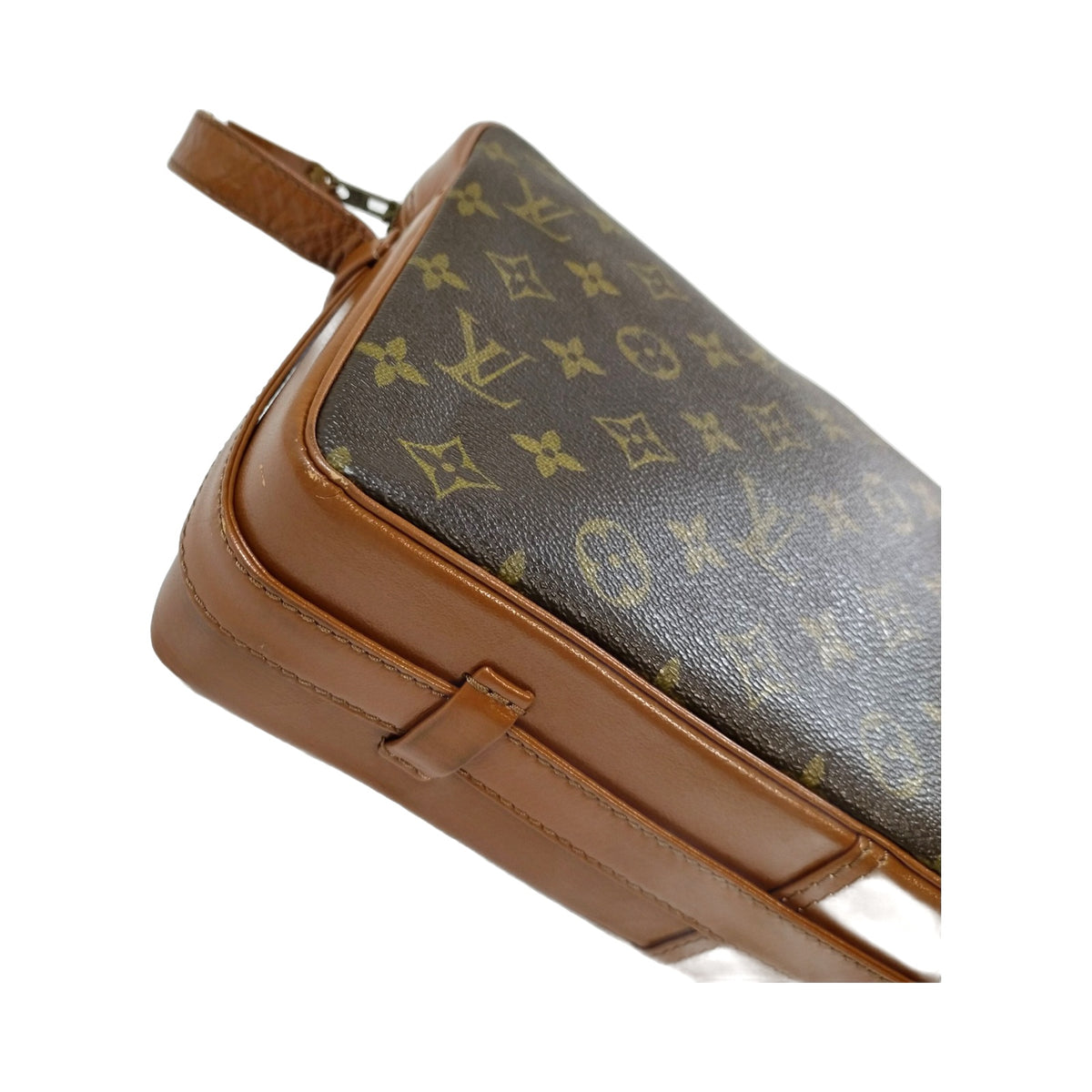 Louis Vuitton Monogram Sac Bandoulière Shoulder Bag — As Is — original detail 5