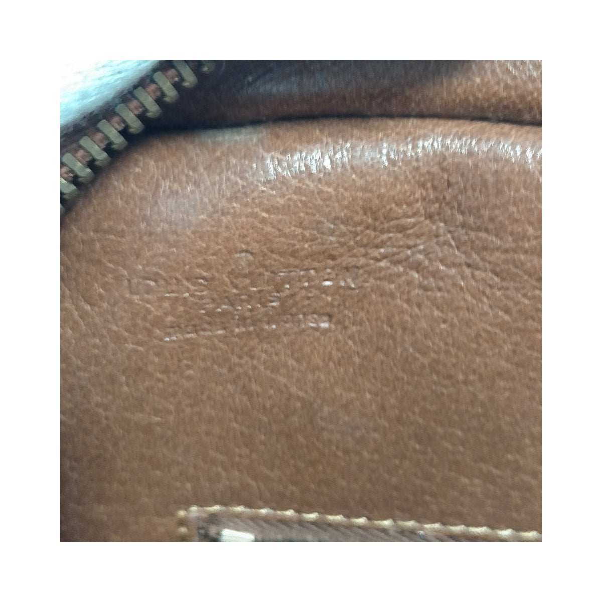 Louis Vuitton Monogram Sac Bandoulière Shoulder Bag — As Is — original detail 6