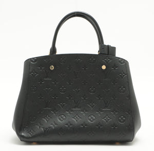 #1 Louis Vuitton Montaigne Empreinte Black